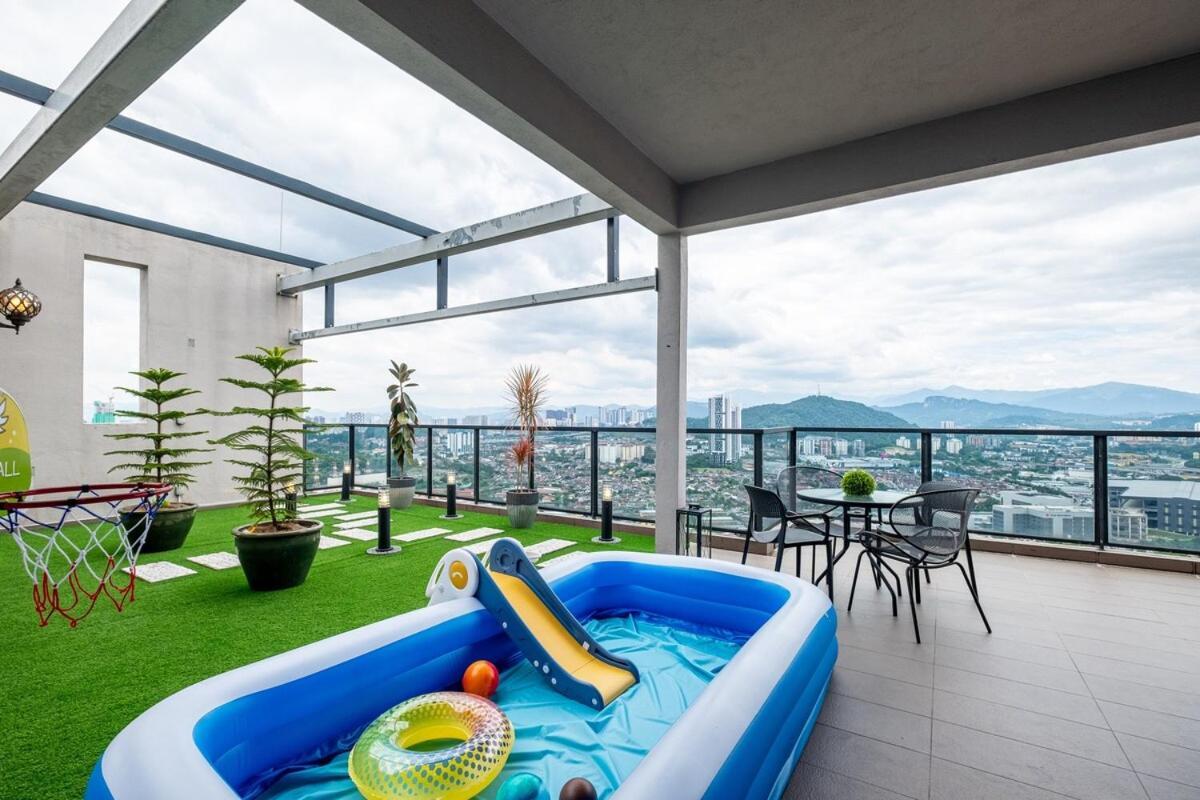 Pangsapuri Luxury Penthouse Astoria 2floor 11pax 4br Kidspool *