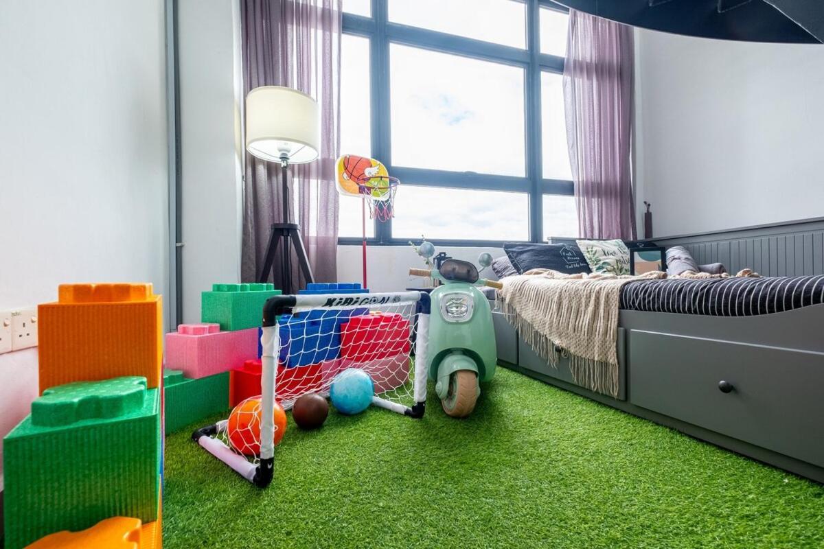 Pangsapuri Luxury Penthouse Astoria 2floor 11pax 4br Kidspool *